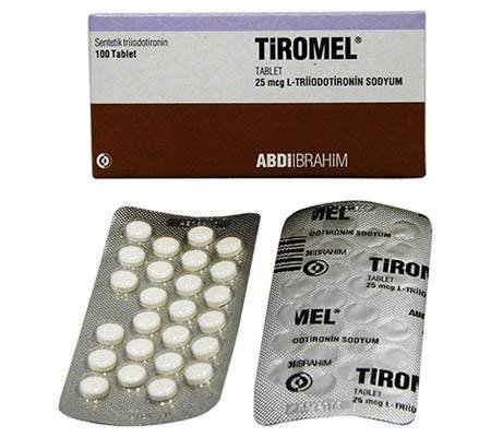 T3 (Tiromel) 25 mcg|100 pills