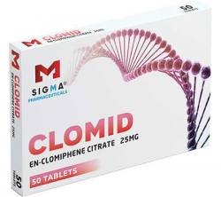 Buy Clomid 25 mg|50tabs