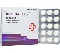 Buy Retho-Cialis 25 mg |50 tabs