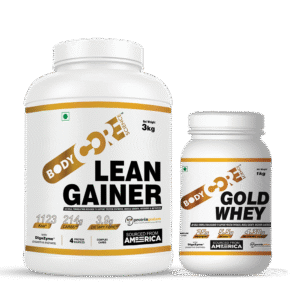 BCS Lean Gainer (3 Kg) + BCS Gold Whey White (1Kg) | Body Core Science
