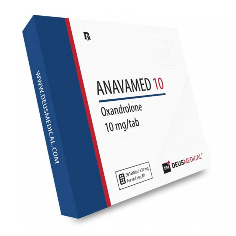 ANAVAMED 10 (Oxandrolone – Anavar)
