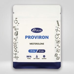 Proviron – Mesterolone 25mg/50tabs – Apoxar “LIMITED SUPPLY”